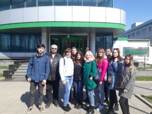 04.04.2019 р. students of the 4th year of the pharmaceutical faculty Fs15 (5.0d) -15 made a trip to the city of Kyiv for the pharmaceutical company "Darnitsa "