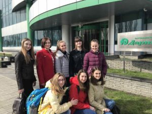 18 квітня 2019 р. відбулась екскурсія студентів 1 і 2груп Фм(1,6д) на ПРАТ фармацевтична фірма «Дарниця»