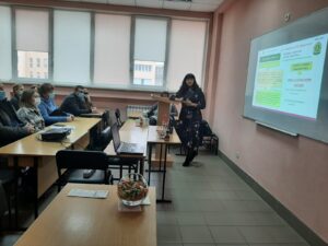 November 06, 2021 employees of the Department of PhMM Assoc.prof. Babicheva G.S and Assoc.prof. Malinina N.G. took part in the event "Open Day"