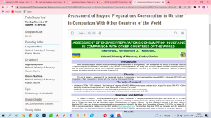 November 7-9, 2022  Employees of the PhMM department, prof. Oksana Tkachova and Assoc.prof. Olga Gerasimova took part in the International Conference of the International Society for Pharmacoeconomic Research - ISPOR Europe 2022, where three poster reports were presented